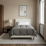 vidaXL Duvet d'hiver 155 x 200 cm Hiver Microfibre (100  polyester)