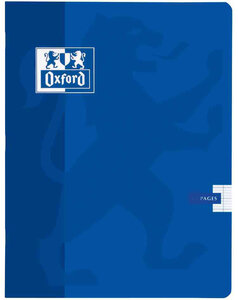 Cahier piqué 170 x 220 mm 96 pages 90g Seyès Couverture Carte Aléatoire OXFORD