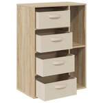 vidaXL Buffet Chêne Sonoma 60 x 33 5 x 84 cm