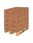 (lot  20 caisses) caisse carton palettisable a - norme ect - longueur de 300 à 600 mm 400 x 300 x 200 mm