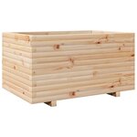 vidaXL Jardinière 90x60x49 5 cm bois de pin massif