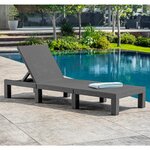 Keter chaise longue daytona graphite