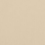 vidaXL Coussins de chaise jardin lot de 4 beige 50x50x4cm tissu oxford