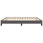 vidaXL Cadre de lit sans matelas gris 180x200 cm similicuir