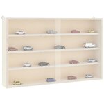 vidaXL Vitrine de collection en bois avec portes 60x8 5x37 cm
