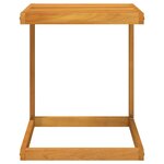 vidaXL vidaXL Table en forme de C 42x40x50 cm bois massif d'acacia