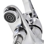vidaXL Kit de robinet de douche Chrome