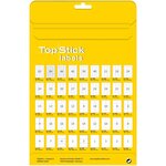 Top stick etiquette universelle, 48,3 x 25,4 mm, blanc