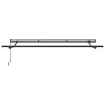 vidaXL Cadre de auvent Anthracite 3.5 x 2 m Métal