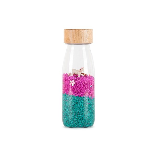Bouteille sensorielle sonore Licorne
