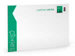 Prêt-à-Poster - Lettre Verte - 1kg - Enveloppe indéchirable