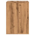 vidaXL Commode d'angle chêne artisanal 60x41x58 cm bois d'ingénierie