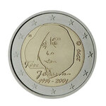 2 euros commémorative Finlande 2014 - Tove Jansson.