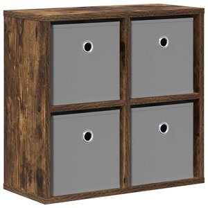vidaXL Buffet Chêne fumé 49 5 x 22 x 47 cm