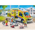 PLAYMOBIL 71202 - Ambulance avec effets lumineux et sonore