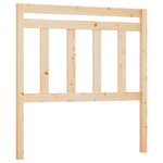 vidaXL Tête de lit 106x4x100 cm Bois massif de pin