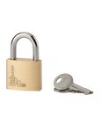 Cadenas à clé Type 1  bagage  anse acier  25mm  2 clés - THIRARD