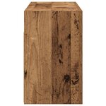 vidaXL Armoire murale de bain vieux bois 60x25x40 cm bois d'ingénierie