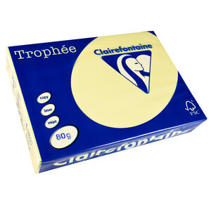 Ramette 500 Feuilles Papier 80g A4 210x297 mm CANARI TROPHÉE