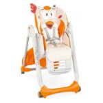 CHICCO Chaise Haute Polly 2 - 4 Roues fancy chicken