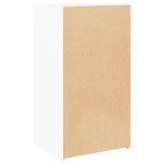 vidaXL Buffet blanc 50x42 5x93 cm bois d'ingénierie