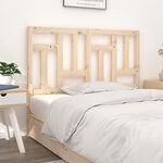 vidaXL Tête de lit 205 5x4x100 cm Bois massif de pin