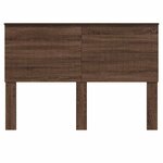 vidaXL Tête de lit Chêne brun 140 cm Bois d'ingénierie