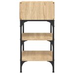 vidaXL Tables de chevet 2 Pièces chêne sonoma 35x34 5x70 cm