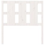 vidaXL Tête de lit Blanc 95 5x4x100 cm Bois massif de pin