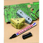 Marqueur spécial aérospatiale 8404 noir 0 75 mm x 10 EDDING