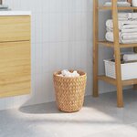 vidaXL Bacs à papier 2 Pièces Naturel 26 x 26 x 29 cm Jacinthe d'eau