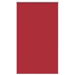 vidaXL Store enrouleur occultant 124 4 x 175 cm  largeur du tissu 120 cm  rouge