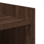 vidaXL Armoire à chaussures chêne marron 52x37 5x100 cm