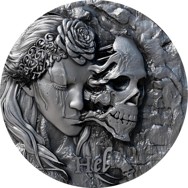 Pièce de monnaie en Argent 2000 Francs g 62.2 (2 oz) Millésime 2025 Norse Blessing HEL