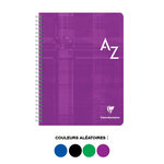 Clairefontaine 1 Répertoire spirale, 95 x 140 mm,quadrillé 5x5 couleur aleatoire