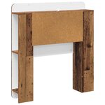 vidaXL Cabinet de Tête de Lit Bois ancien Bois d’ingénierie