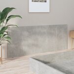 vidaXL Tête de lit Gris béton 200x1 5x80 cm Bois d'ingénierie