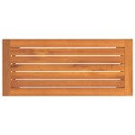 vidaXL Banc de jardin 80x35x45 cm bois massif d'acacia