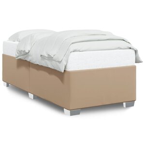 vidaXL Cadre de lit sans matelas cappuccino 80x200 cm similicuir