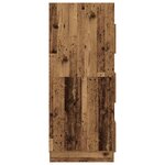 vidaXL Armoire à Laver avec stockage Bois ancien Bois d'ingénierie