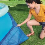 Bestway Tapis de sol de piscine Flowclear 335x335 cm