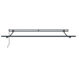 vidaXL Auvent Rétractable Manuel Vert et Blanc 350x250 cm