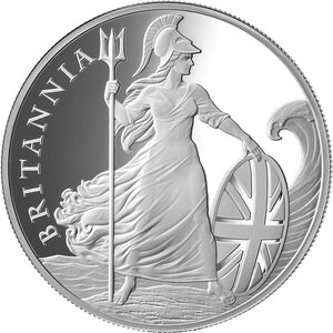 Pièce de monnaie en Argent 1000 Satoshi g 31.1 (1 oz) Millésime 2026 United Crypto States BRITANNIA
