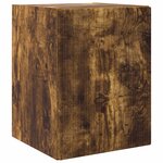 vidaXL Ensemble meuble TV 3 Pièces Chêne fumé Bois d'ingénierie