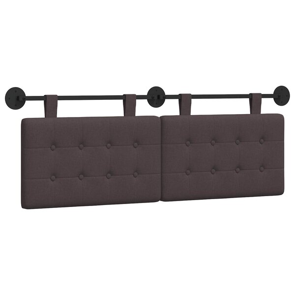 vidaXL Tête de lit suspendue Tissu