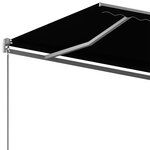 vidaXL Auvent automatique sur pied 400x350 cm Anthracite