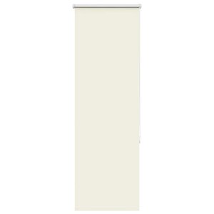 vidaXL Store enrouleur occultant blanc cassé 55x130cm largeur du tissu