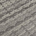 vidaXL Chaises empilables d'extérieur lot de 2 Gris Résine tressée