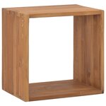 vidaXL Table de chevet 40x30x40 cm Bois de teck solide