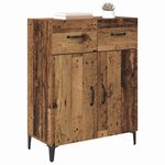vidaXL Buffet Bois ancien 69 5 x 34 x 90 cm Bois d'ingénierie